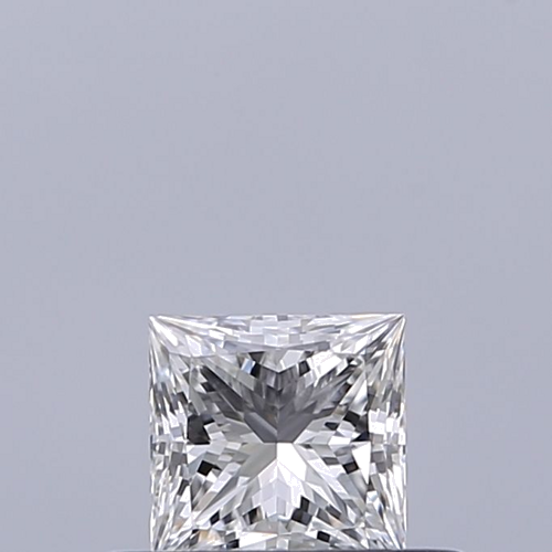 0.3 carat E-IF Natūralus Princess Deimantas (1)