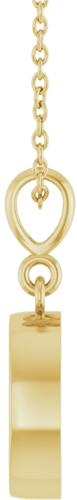 Pakabukas „Bezel-Set Cabochon“ 14k yellow gold Oval 9mm x 7mm (3)
