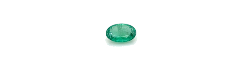 0.43 carat GREEN Oval Smaragdas (1)