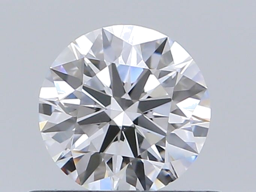 0.51 carat D-VVS2 Excellent cut Natūralus Round Deimantas (1)
