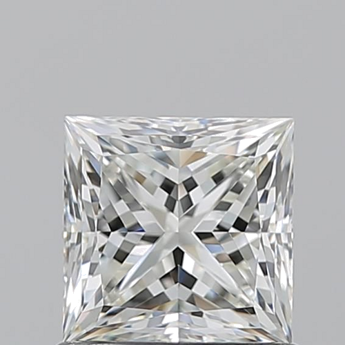1.01 carat I-VS1 Natūralus Princess Deimantas (1)