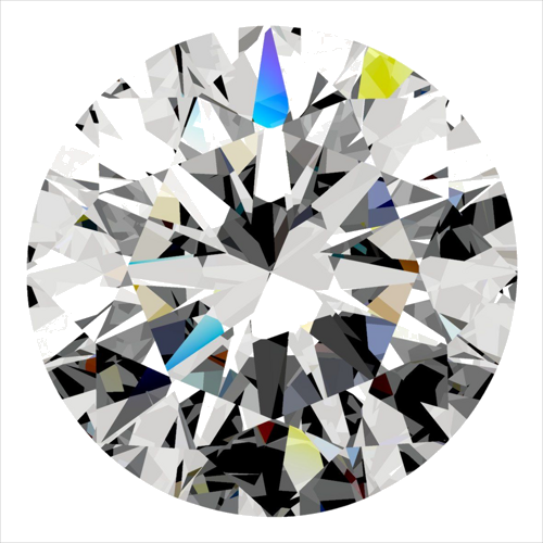 0.3 carat F-VS1 Excellent cut Natūralus Round Deimantas (1)