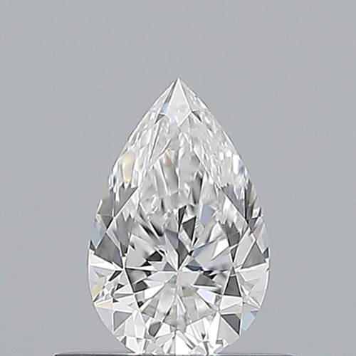 0.5 carat E-VVS1 Natūralus Pear Deimantas (1)