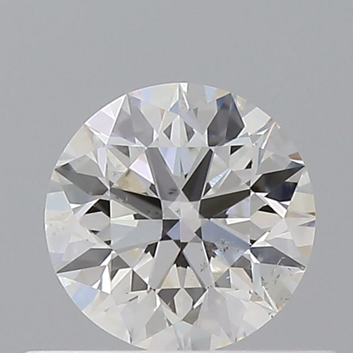 0.46 carat F-SI1 Excellent cut Natūralus Round Deimantas (1)