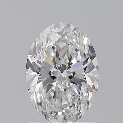 1.5 carat E-SI1 Natūralus Oval Deimantas (1)