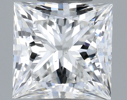0.6 carat G-SI1 Natūralus Princess Deimantas (1)