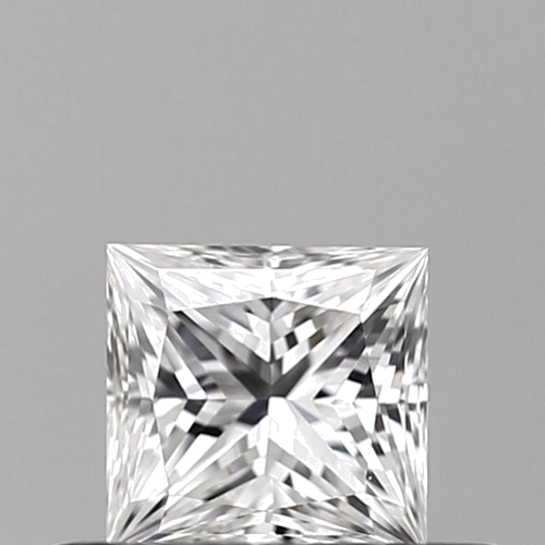 0.3 carat E-IF Natūralus Princess Deimantas (1)