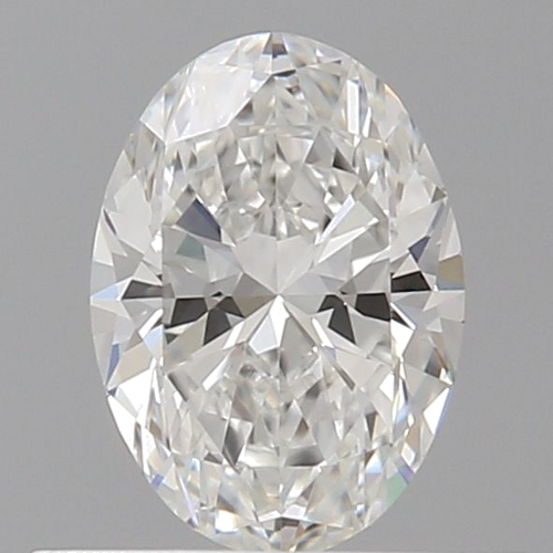 0.5 carat F-VVS1 Natūralus Oval Deimantas (1)