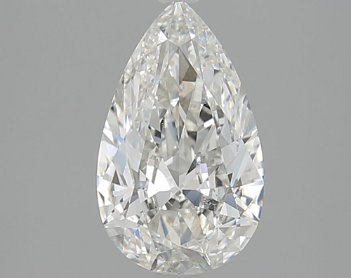 2.01 carat I-SI2 Natūralus Pear Deimantas (1)