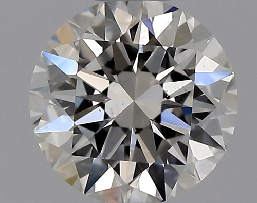 0.44 carat G-SI1 Excellent cut Natūralus Round Deimantas (1)