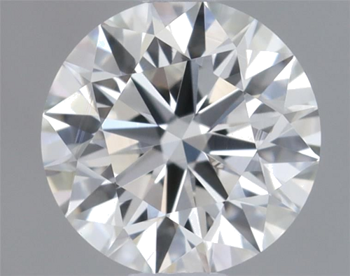 0.44 carat H-VS1 Excellent cut Natūralus Round Deimantas (1)
