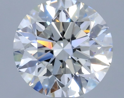0.55 carat F-VVS1 Excellent cut Natūralus Round Deimantas (1)
