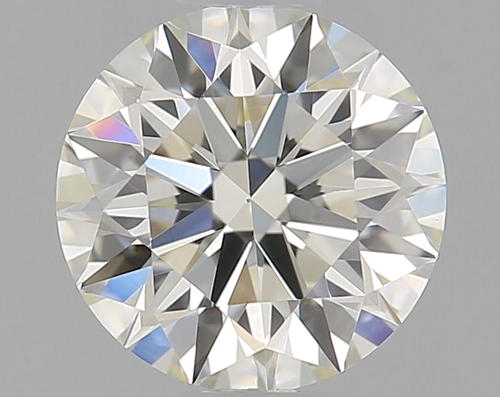 0.53 carat K-VS1 Excellent cut Natūralus Round Deimantas (1)