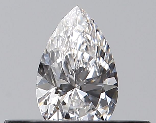 0.24 carat E-VVS1 Natūralus Pear Deimantas (1)