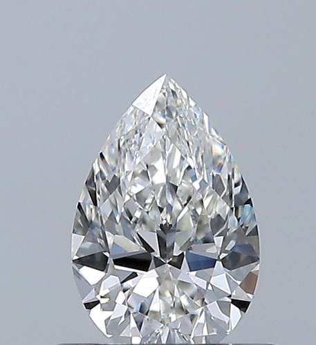 0.5 carat I-VS1 Natūralus Pear Deimantas (1)