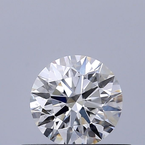 0.44 carat F-SI1 Excellent cut Natūralus Round Deimantas (1)