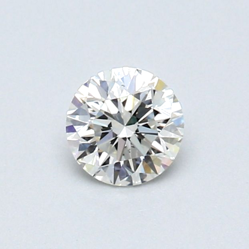 0.38 carat I-VS2 Very Good cut Natūralus Round Deimantas (1)