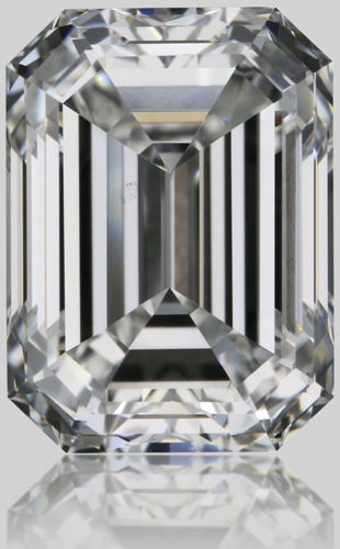 1.02 carat F-VS2 Natūralus Emerald Deimantas (1)