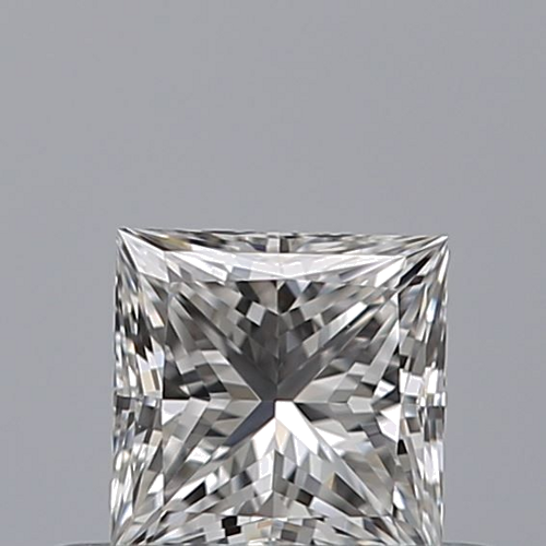 0.35 carat D-VVS1 Natūralus Princess Deimantas (1)