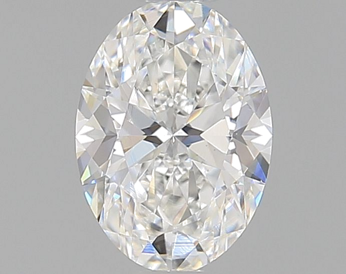 0.5 carat F-VS1 Natūralus Oval Deimantas (1)
