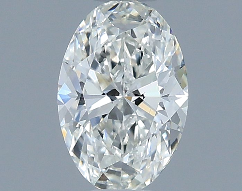0.42 carat H-VS2 Natūralus Oval Deimantas (1)
