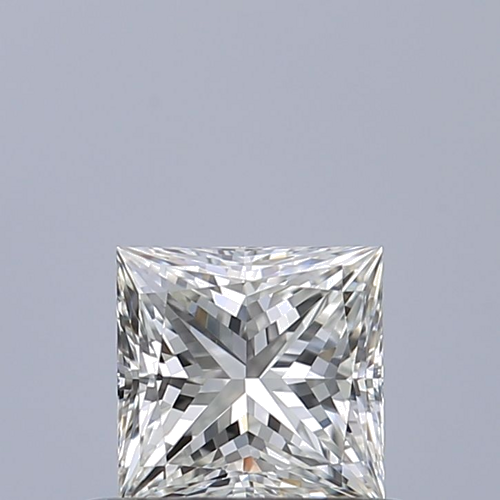 0.5 carat H-VS1 Natūralus Princess Deimantas (1)
