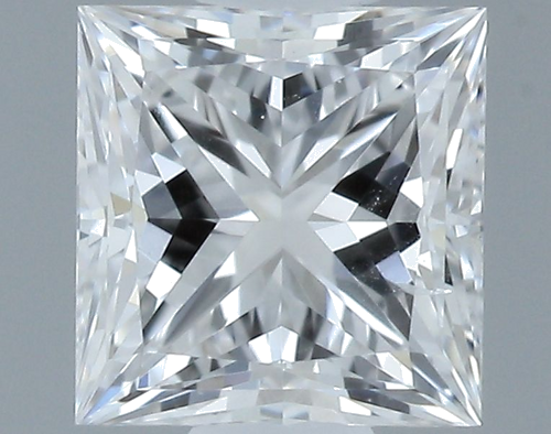 0.4 carat E-SI1 Natūralus Princess Deimantas (1)