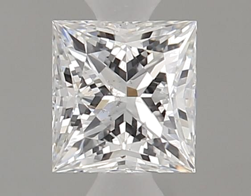 0.35 carat F-SI2 Natūralus Princess Deimantas (1)