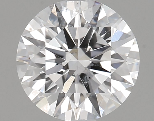 0.58 carat E-SI2 Excellent cut Natūralus Round Deimantas (1)