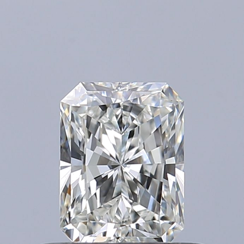 0.51 carat G-VVS1 Natūralus Radiant Deimantas (1)