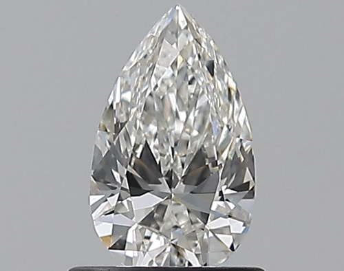 0.59 carat G-VS1 Natūralus Pear Deimantas (1)
