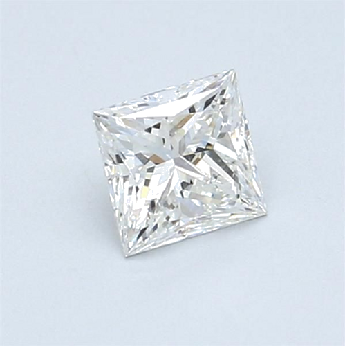0.6 carat F-SI1 Natūralus Princess Deimantas (1)