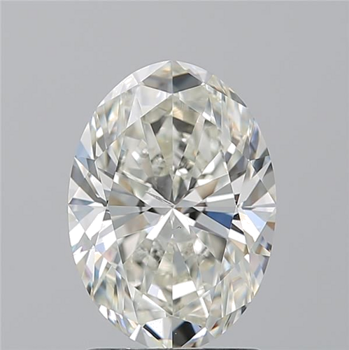 2.01 carat J-SI2 Natūralus Oval Deimantas (1)