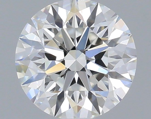 0.51 carat F-VVS1 Excellent cut Natūralus Round Deimantas (1)