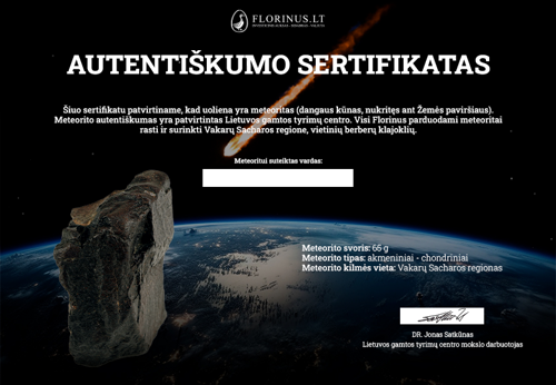 Метеорит 47 г (4 части) (4)