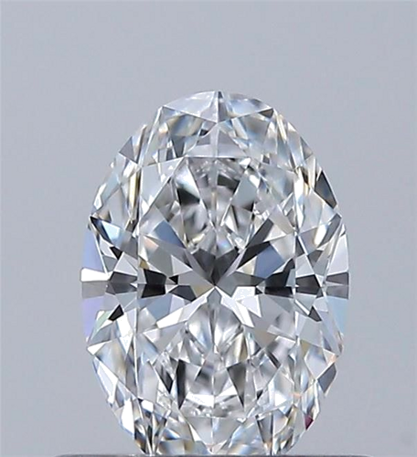 0.5 carat D-VVS1 Natūralus Oval Deimantas (1)