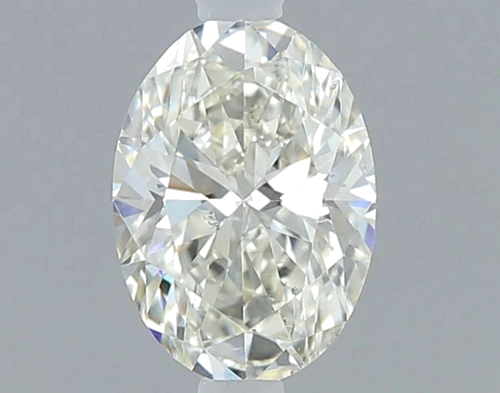 0.3 carat K-SI1 Natūralus Oval Deimantas (1)
