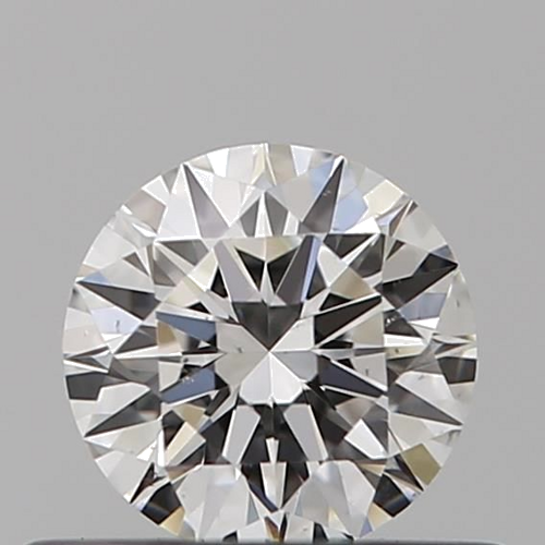 0.37 carat F-SI1 Excellent cut Natūralus Round Deimantas (1)