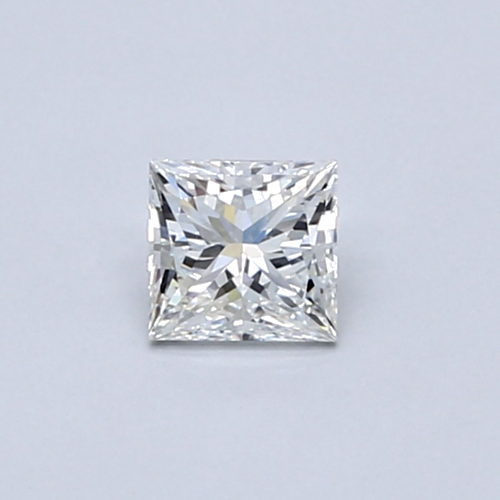 0.4 carat F-IF Natūralus Princess Deimantas (1)