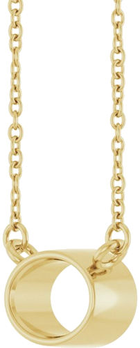 Pakabukas „Solitaire“ 14k yellow gold Oval 7mm x 5mm (2)