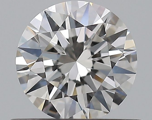 0.55 carat F-VS2 Excellent cut Natūralus Round Deimantas (1)