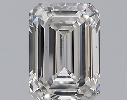 0.52 carat E-SI1 Natūralus Emerald Deimantas (1)
