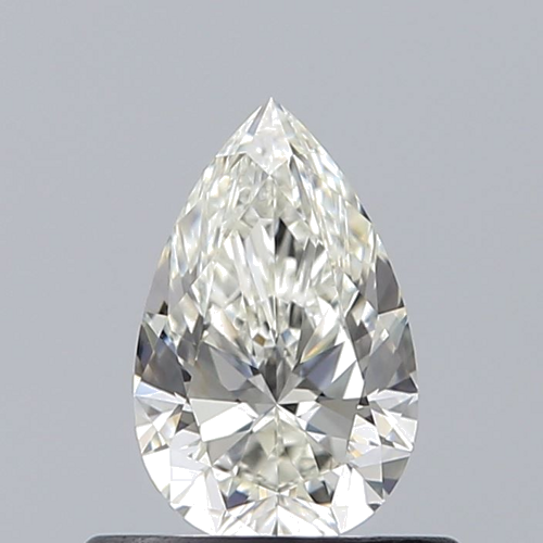 0.5 carat I-VS2 Natūralus Pear Deimantas (1)