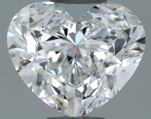 1.0 carat E-VVS1 Natūralus Heart Deimantas (1)