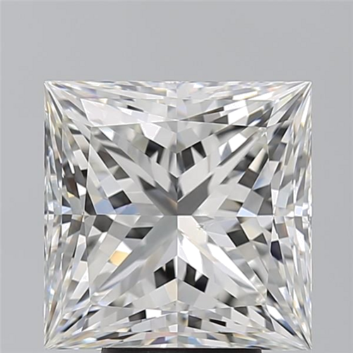 5.59 carat G-VS2 Natūralus Princess Deimantas (1)