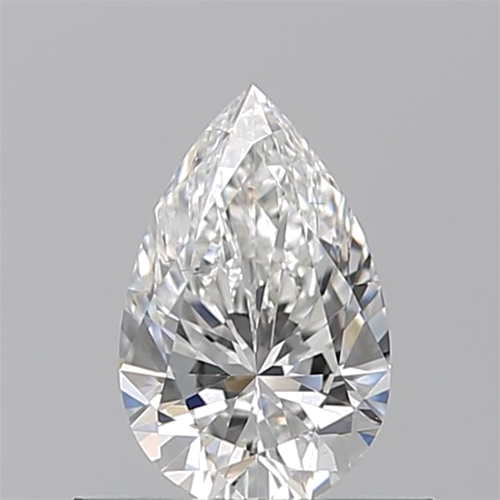 0.51 carat F-VS2 Natūralus Pear Deimantas (1)