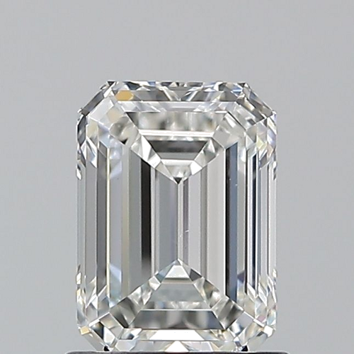 1.01 carat F-VS2 Natūralus Emerald Deimantas (1)