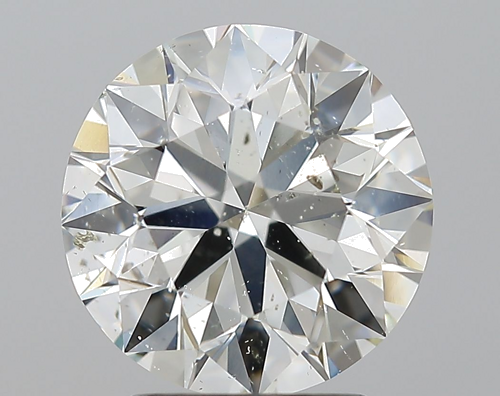 2.71 carat K-SI2 Excellent cut Natūralus Round Deimantas (1)