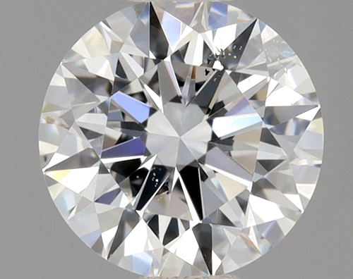 0.5 carat E-SI1 Excellent cut Natūralus Round Deimantas (1)