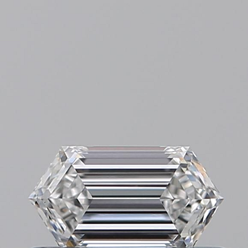 0.3 carat E-VVS1 Natūralus Hexagonal Deimantas (1)